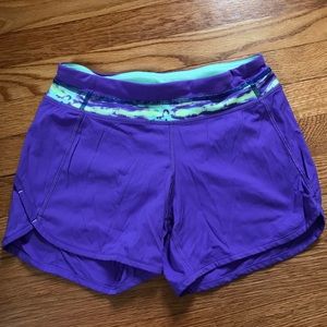 Ivivva running shorts with pockets size 12